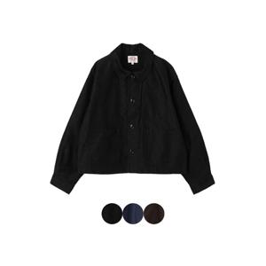 [DANTON]23FW 단톤 몰스킨 와이드 커버올 여성 셔츠 3컬러 DNB232L101-0030