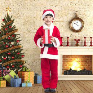 아동용 산타복세트 크리스마스 산타아동복 (4~5세)