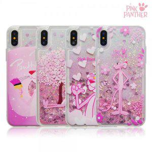 핑크팬더 정품 아이폰 12 11 프로 맥스 젤리 클리어 투명 글리터케이스 (반품불가)