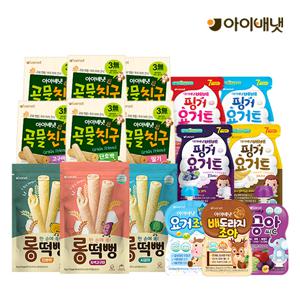  위메프데이 카테추천  아이배냇 끙아/롱떡뻥 유아간식/아기과자/이유식BEST