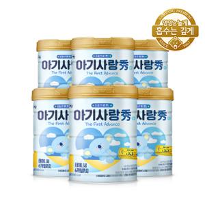  남양유업  아기사랑 수 어드밴스 분유 1단계 750gx6캔