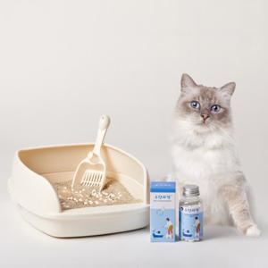  특허  안전한 고양이 탈취제 무향저격 (약200g)  고양이 영양제