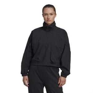 아디다스 여성용 X-CITY 우븐 하프 ZIP 재킷 HI5201