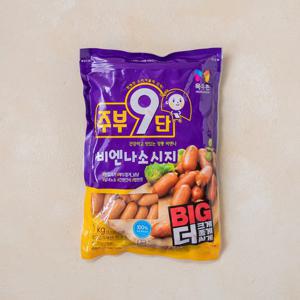 BIG 주부9단 비엔나소시지 1kg