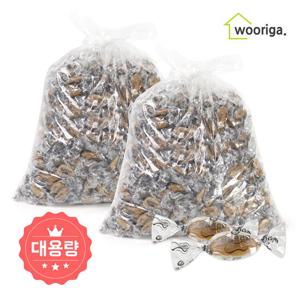 마산 땅콩 카라멜 4kg 2봉 캬라멜 사탕 캔디 대용량 업소용