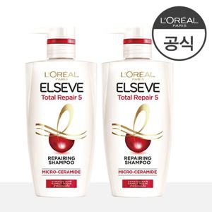 [로레알] [2개] 토탈리페어5 샴푸 410ml