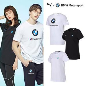 [PUMA] NEW 푸마 BMW 모터스포츠 로고 반팔티셔츠 남여 3종택1