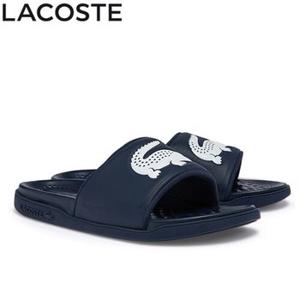 [LACOSTE] 라코스테 슬리퍼 크로코슬라이드 네이비화이트_43CMA0021092