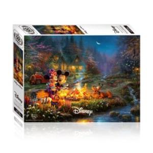 미키와 미니 캠프파이어 직소퍼즐 500PCS