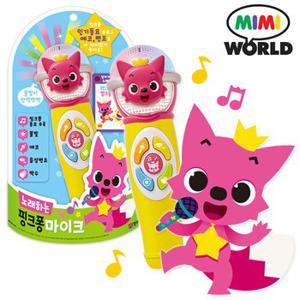 NEW 노래하는 핑크퐁 마이크 /장난감 마이크 아기상어