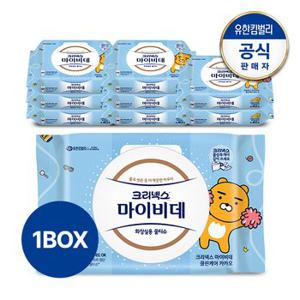 크리넥스 마이비데 클린케어 카카오 캡 40매x9팩 비데물티슈