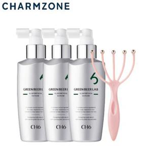 [참존/탈모세럼] CH6 그린비어 랩 알로포시아 세럼 150ml x 3 / 두피마사저 증정 (~24년 11월)