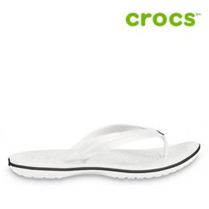 크록스 슬리퍼 /F15- 11033-100 / Crocband Flip White