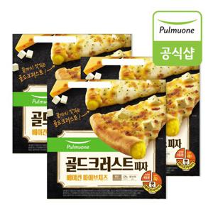 [풀무원] 고구마무스 듬뿍 골드크러스트 피자 베이컨 파이브치즈 3판(479g x 3개)