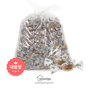 [우리가스토리] GG 마산 땅콩카라멜 H 4kg 1봉 대용량사탕