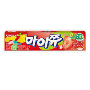 크라운 마이쮸 스틱 30개 / 딸기 복숭아 사과 포도
