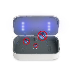 마스크 핸드폰 자외선 UV 살균기 소독기 무선 충전기