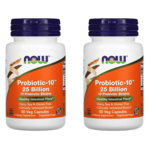 나우푸드 프로바이오틱10 50캡슐 2개 250억 유산균 락토바실러스 Probiotic10