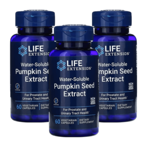 라이프익스텐션 호박씨추출물 60캡슐 3개 식물성스테롤 Pumpkin Seed