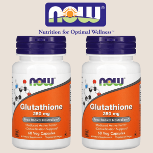나우푸드 글루타치온 250mg 60캡슐 2개 환원형 글루타티온 Glutathione