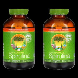 뉴트렉스하와이 순수 하와이산 스피루리나 파우더 454g 2개세트 철분 Spirulina