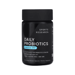 스포츠리서치 데일리 프로바이오틱스 600억 30캡슐 유산균 Daily Probiotics