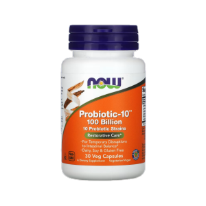 나우푸드 프로바이오틱 10 30캡슐 1000억 유산균 연쇄구균 Probiotic