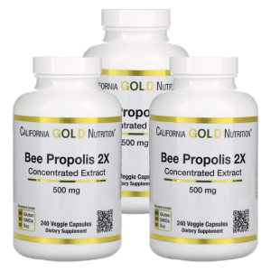 CGN 아이허브프로폴리스 2X 500mg 240캡슐 3개세트 꿀벌 Bee Propolis