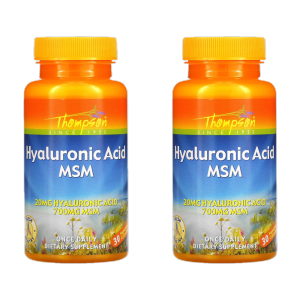 톰슨 엠에스엠 비타민C 30캡슐 2개 히알루론산 아스코르브산 MSM Hyaluronic