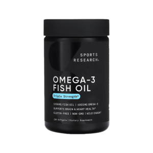 스포츠리서치 오메가3 피쉬오일 120캡슐 지방산 Omega3 Fish Oil