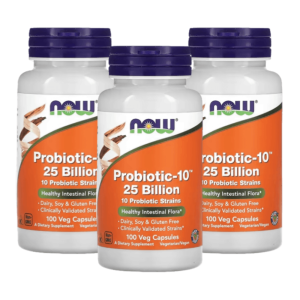 나우푸드 프로바이오틱10 100캡슐 3개 250억 유산균 Probiotic10