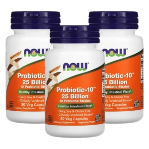 나우푸드 프로바이오틱10 50캡슐 3개 250억 유산균 락토바실러스 Probiotic10