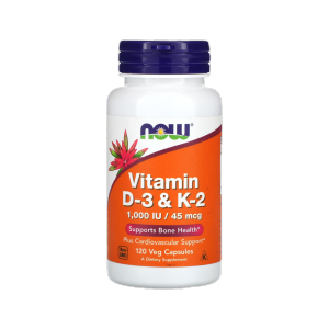 나우푸드 비타민D3 비타민K2 120캡슐 라놀린 메나퀴논 MK4 본헬스