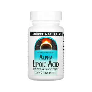 소스내츄럴 알파리포산 ALA 100mg 120정 Alpha Lipoic Acid