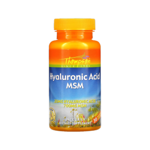 톰슨 엠에스엠 비타민C 30캡슐 히알루론산 아스코르브산 MSM Hyaluronic