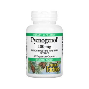 네추럴팩터스 피크노제놀 프로시아니딘 30개 100mg Pycnogenol Pine