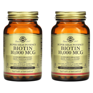 솔가 비오틴 10000mcg 120캡슐 2개 Biotin