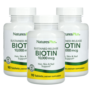 네이처스플러스 비오틴 10000mcg 90정 3개 Biotin