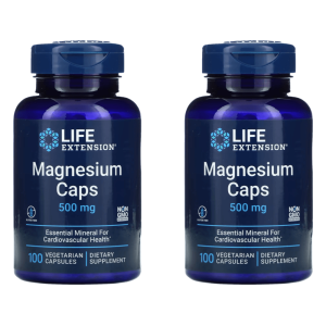 라이프익스텐션 MagnesiumCitrate 500mg 100캡슐 2개 구연산 마그네슘