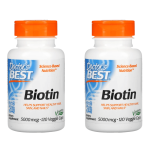 닥터스베스트 비오틴 5000mcg 120캡슐 2개 Biotin