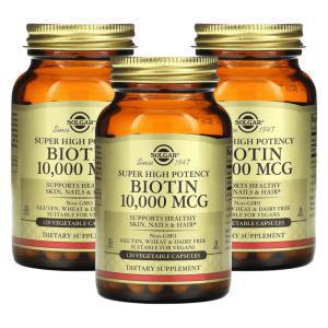 솔가 비오틴 10000mcg 120캡슐 3개 Biotin