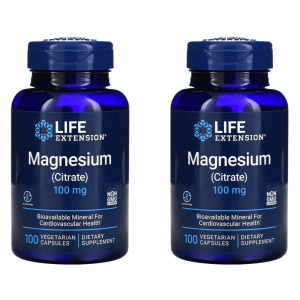 라이프익스텐션 MagnesiumCitrate 100mg 100캡슐 2개 구연산 마그네슘