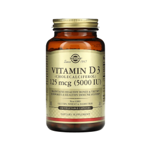 솔가 비타민D3 125mcg 5000IU 240캡슐 콜레칼시페롤 VitaminD3