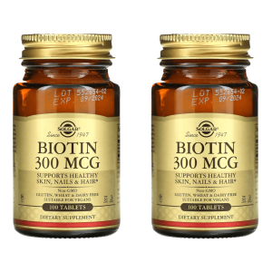 솔가 비오틴 300mcg 100정 2개 Biotin