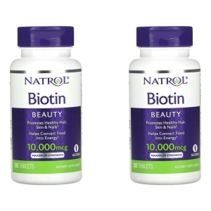 나트롤 비오틴 10000mcg 200정 2개 맥시멈 스트렝스 바이오틴 Biotin