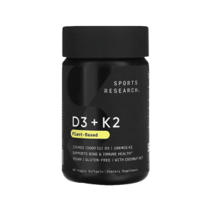 스포츠리서치 비타민 D3 K2 60캡슐 콜레칼시페롤 메나퀴논 MK7
