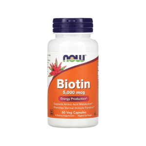 나우푸드 비오틴 5000mcg 60캡슐 Biotin