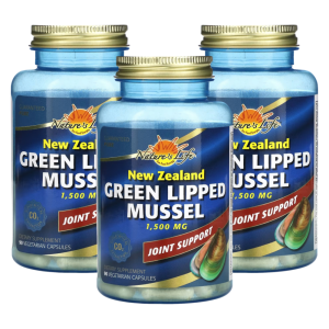 네이쳐스라이프 뉴질랜드 초록입홍합 90캡슐 3개 Green Lipped Mussel