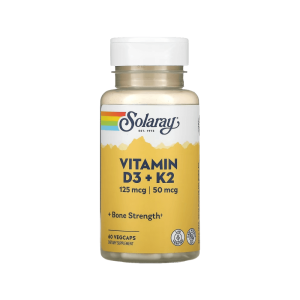 솔라레이 비타민D3 K2 60캡슐 인산 칼슘 인 메나퀴논 Phosphorus
