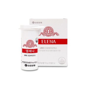유한양행 엘레나 여성 질 건강 유산균 30캡슐 2통